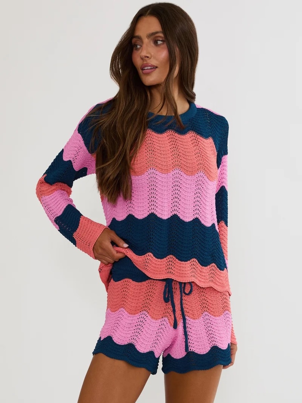 BEACH RIOT Beach Coverup Sweater XS